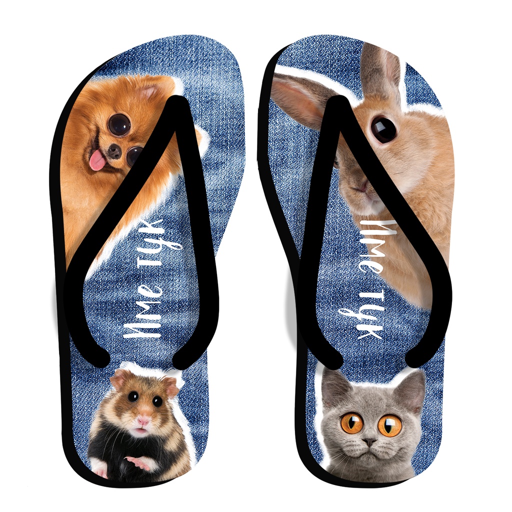 Детски Джапанки за момиче с Животни<span> - </span>M