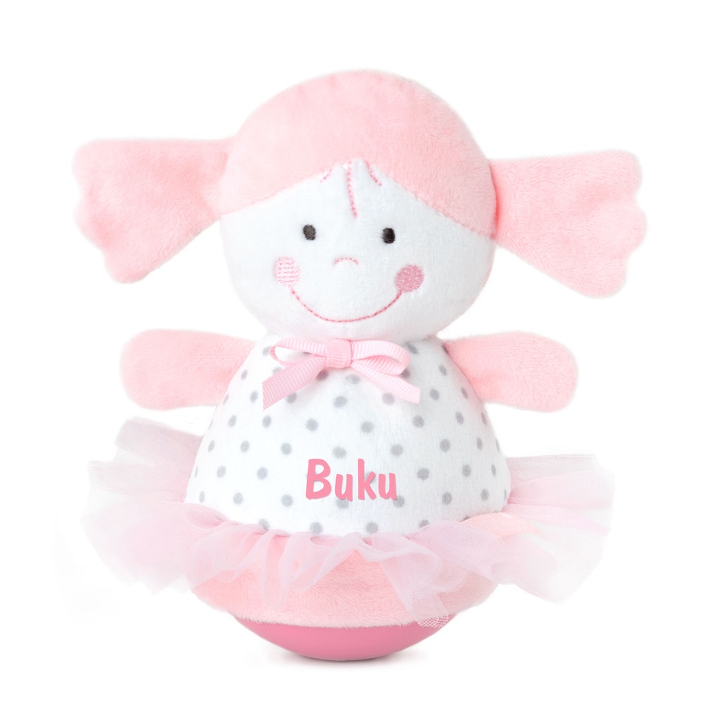 Бебешка играчка Момиченце-невеляшка Роли-Поли с Надпис