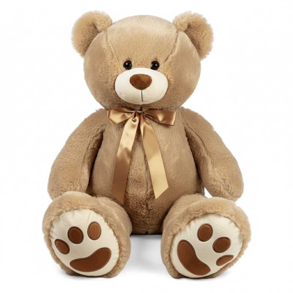 Мече с панделка 100 см | 2 цвята