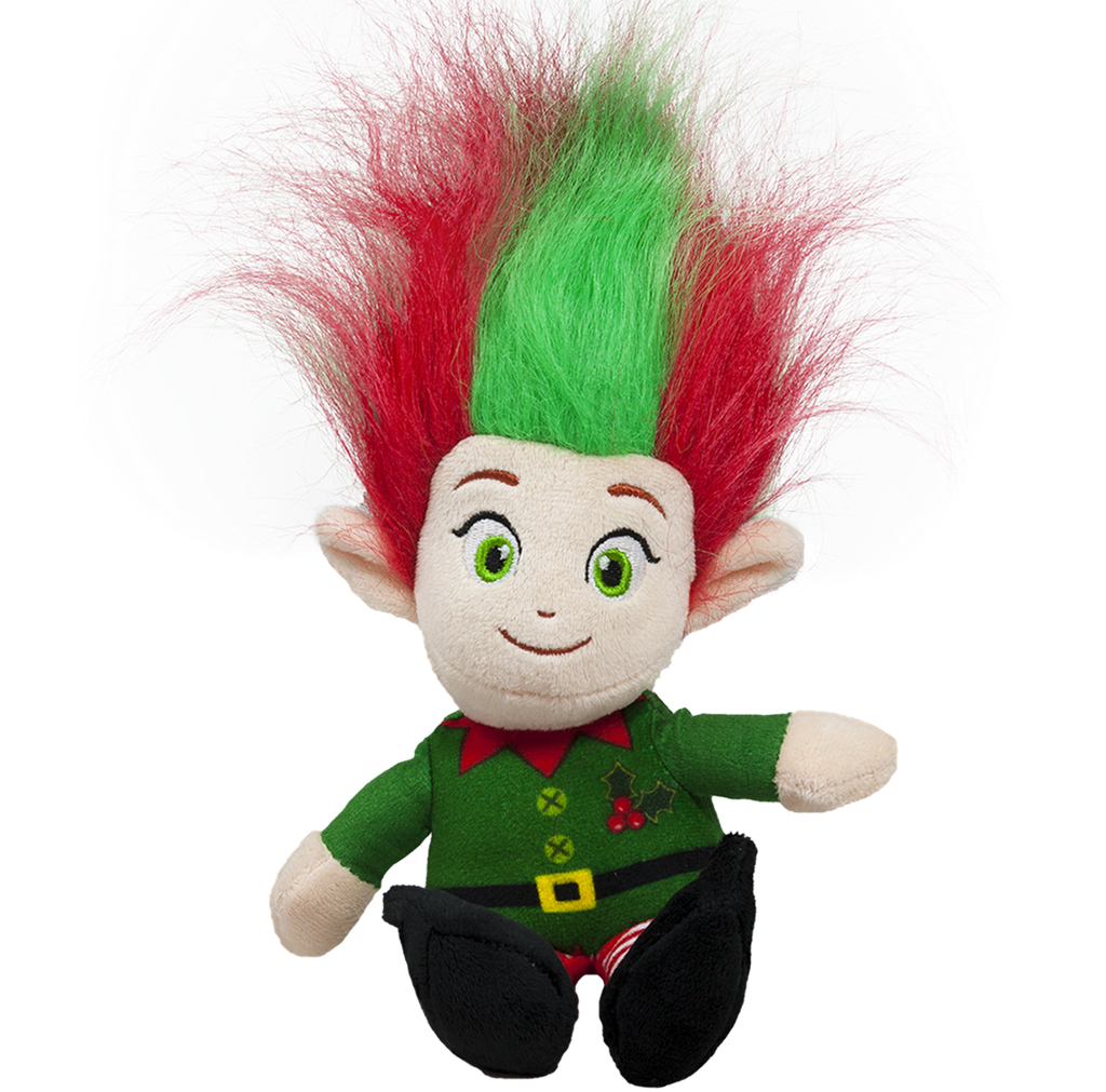 Плюшено коледно тролче