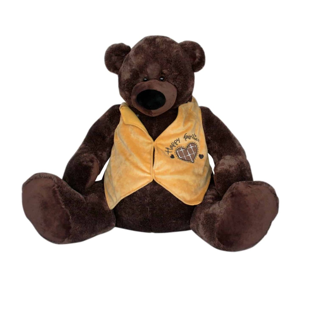 Плюшен мечок с елек &quot;Happy Families&quot;