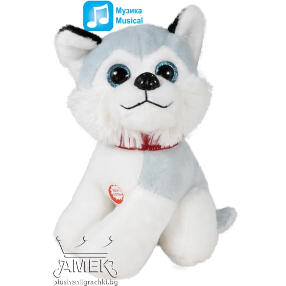 Седнало кученце - Хъски