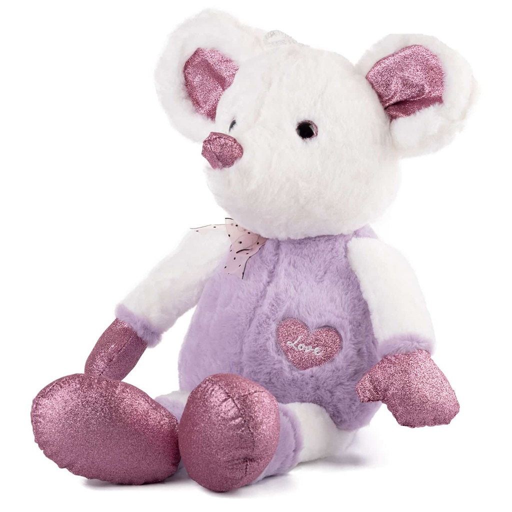 Плюшена мишка с панделка