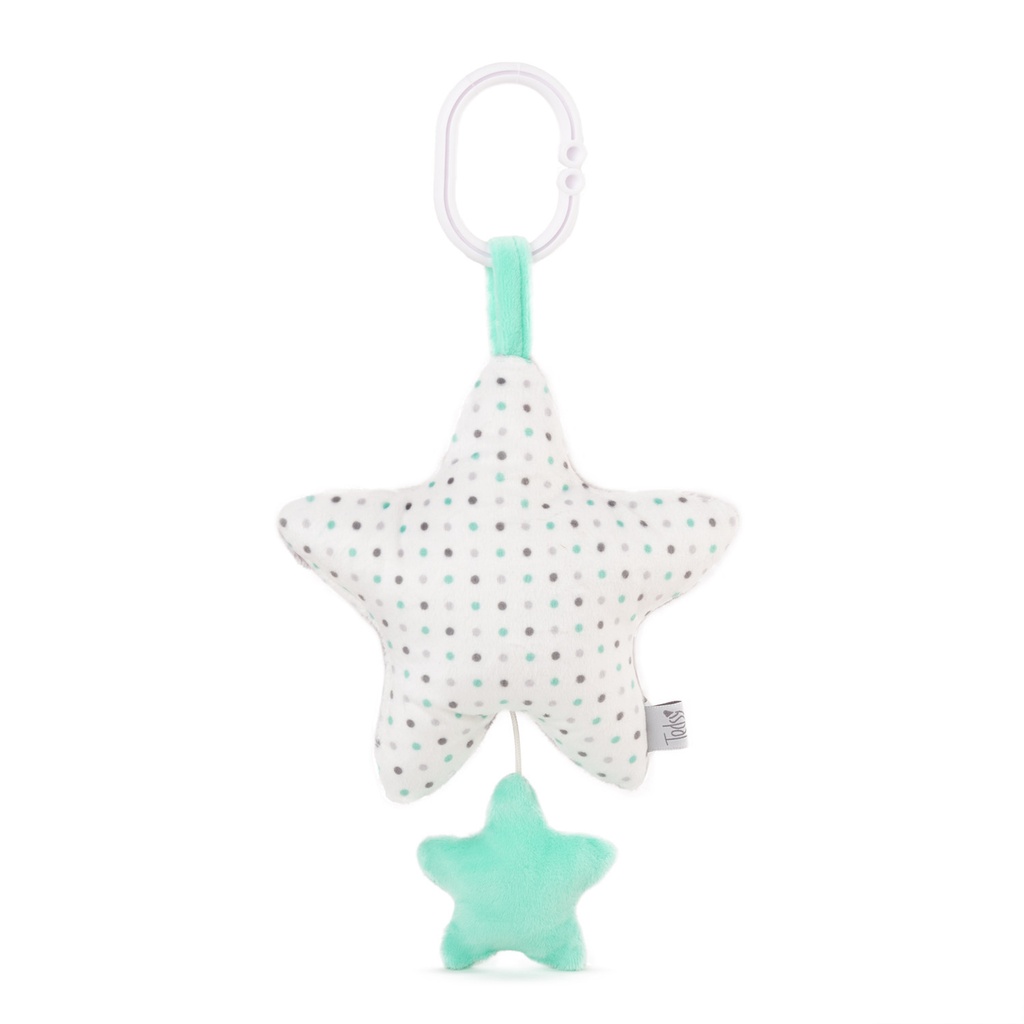 Латерна звезда на точки - 4 цвята - Аквамарин