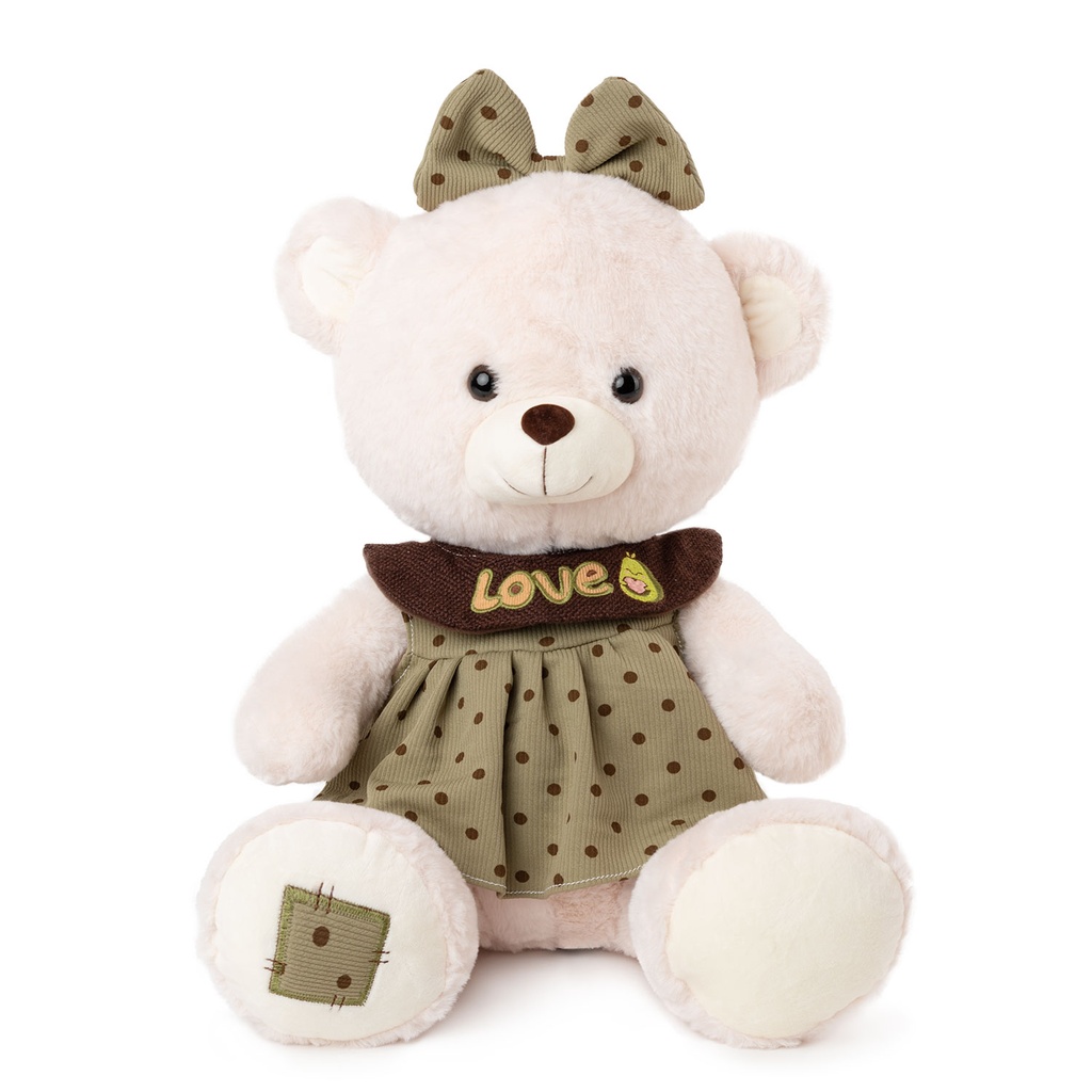 Мече момиче със зелена рокля | 2 размера