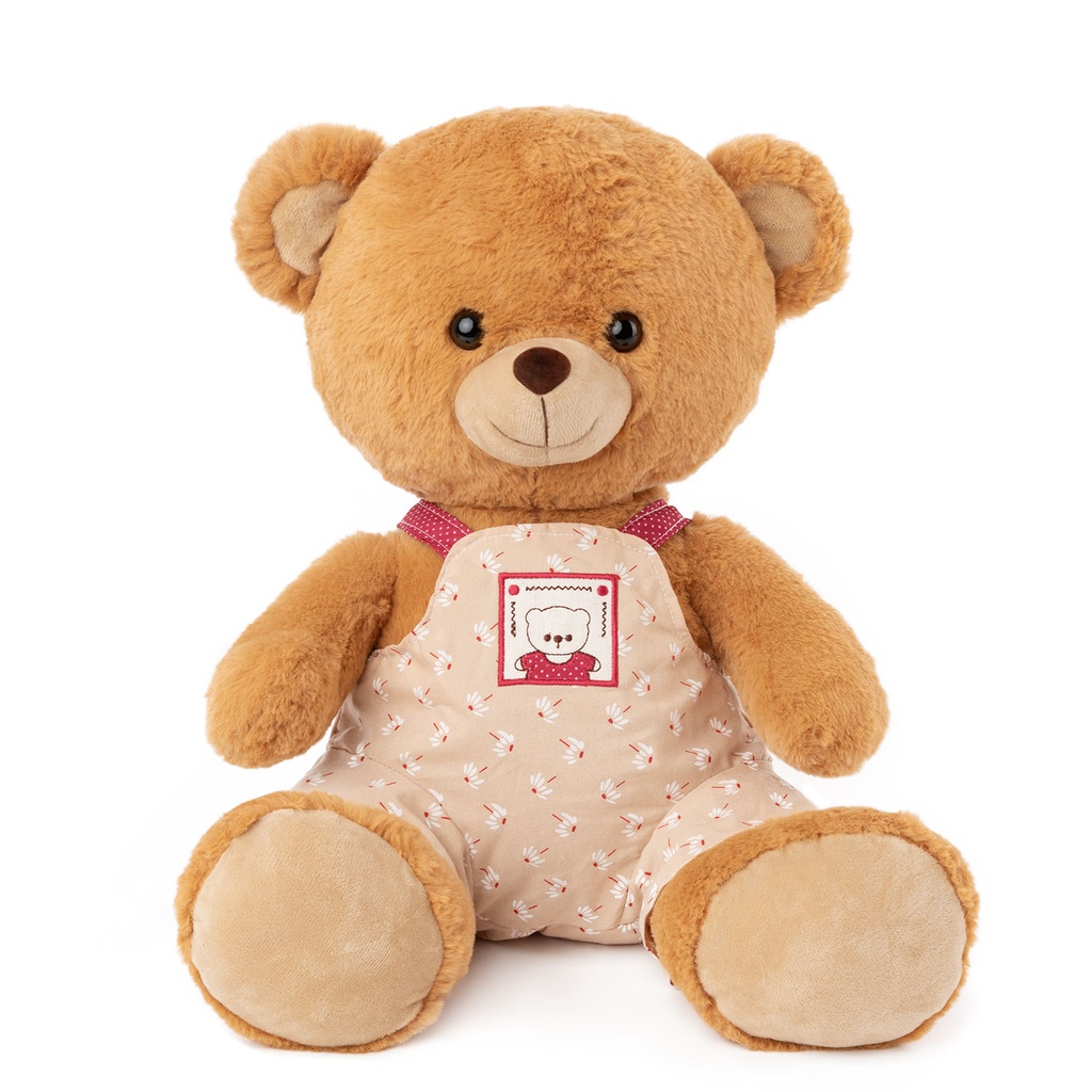 Мече момче с гащеризон на цветя | 2 размера