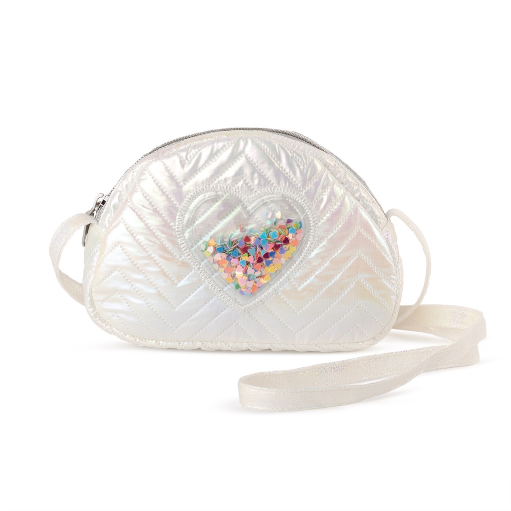 Мини чанта със сърце | 2 цвята