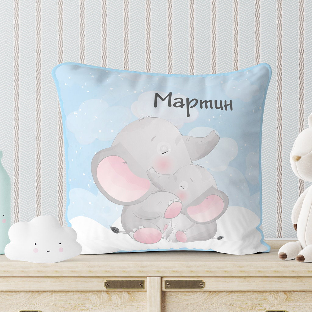 Възглавница Слонче с балон