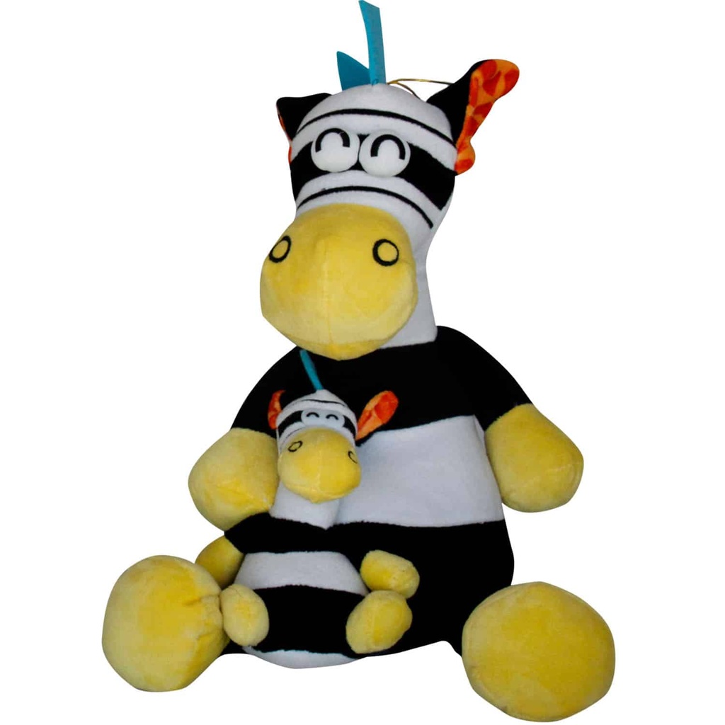 Плюшена зебра