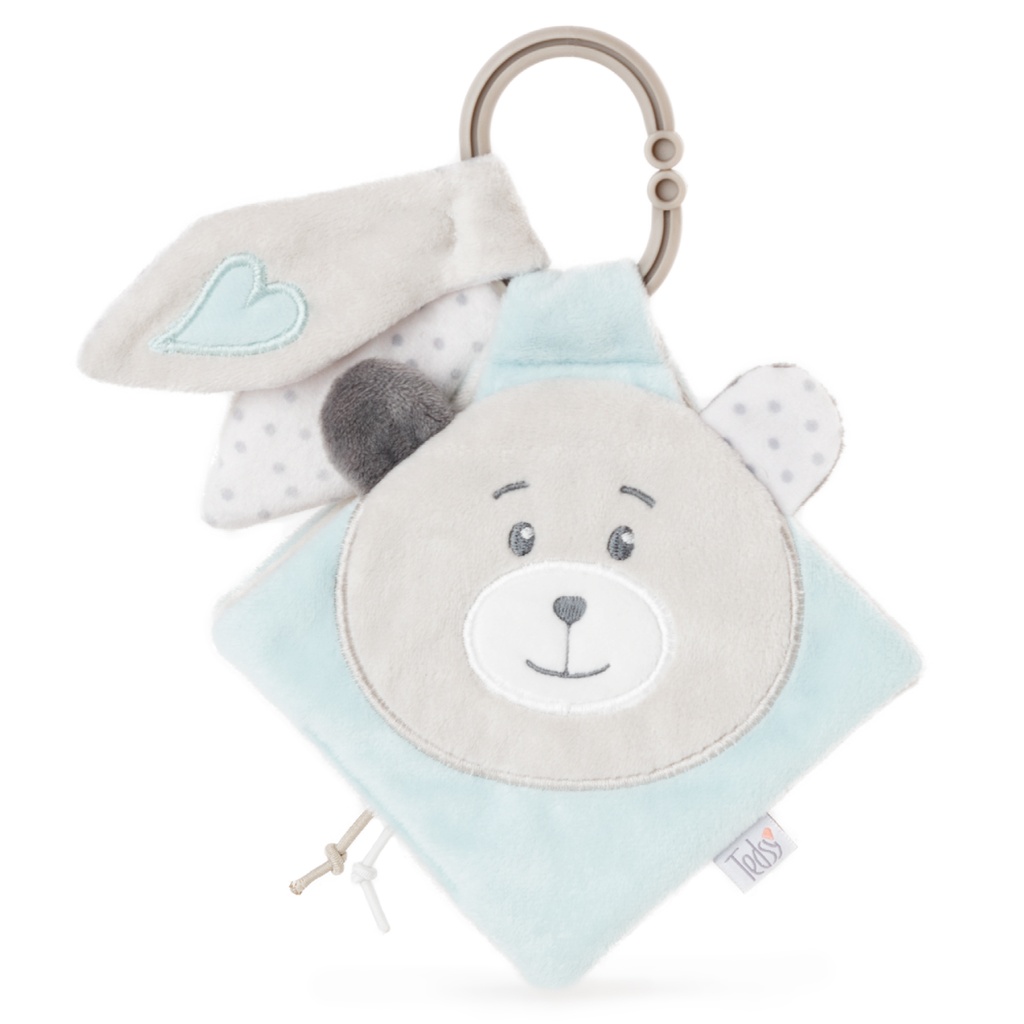 Бебешка книжка мече І 2 цвята - Син