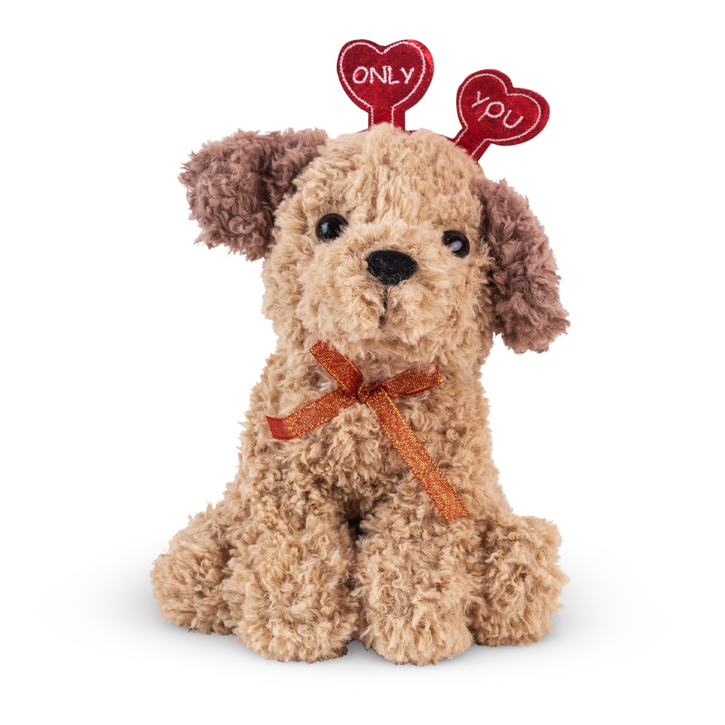 Плюшено кученце с диадема &quot;Only You&quot;