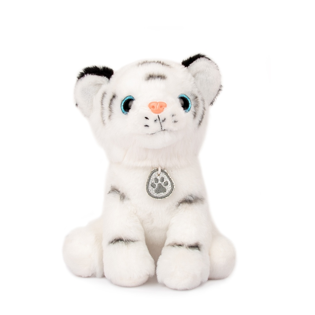 Бял тигър с медальон І 4 размера