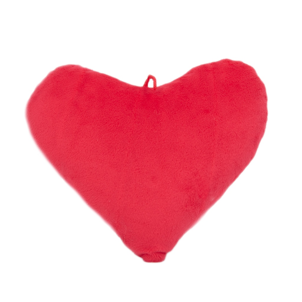 Червено плюшено сърце – 20 см