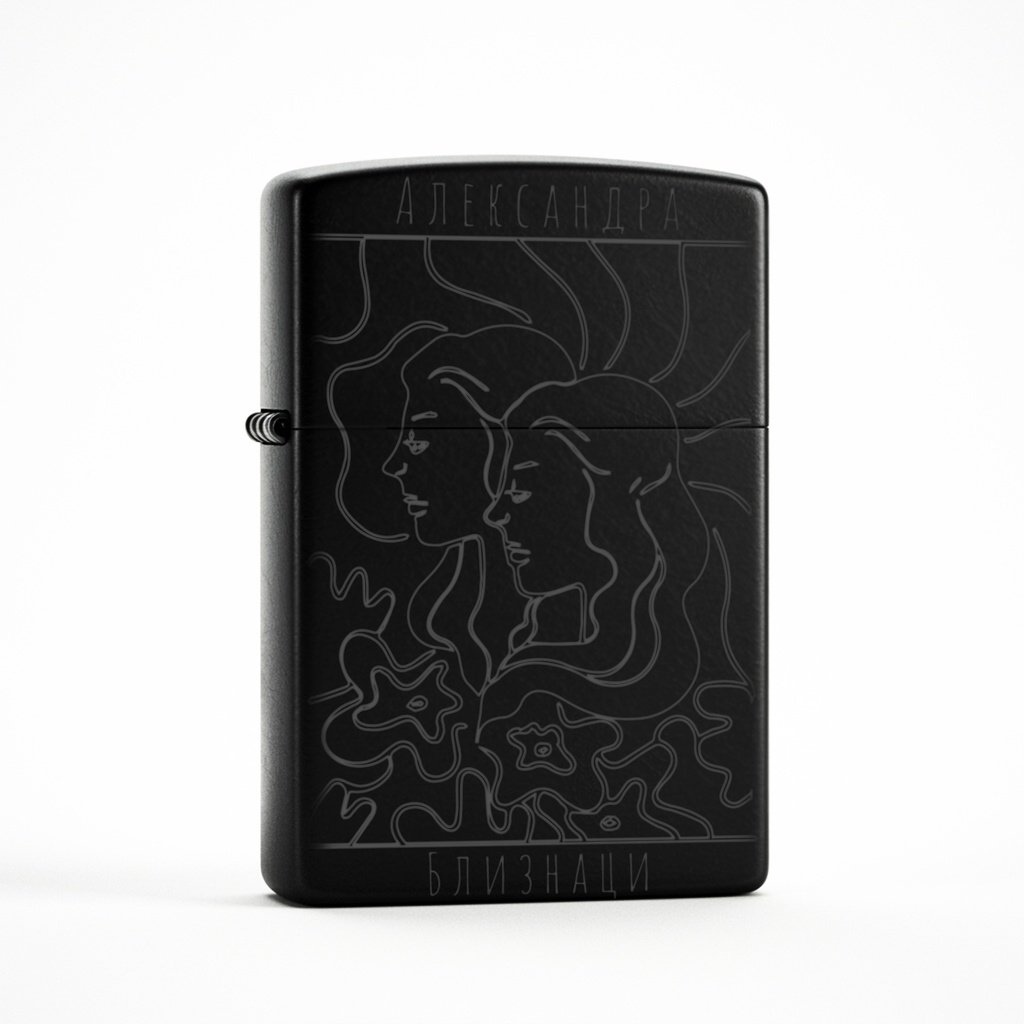 Персонализирана Запалка - Зодия Близнаци