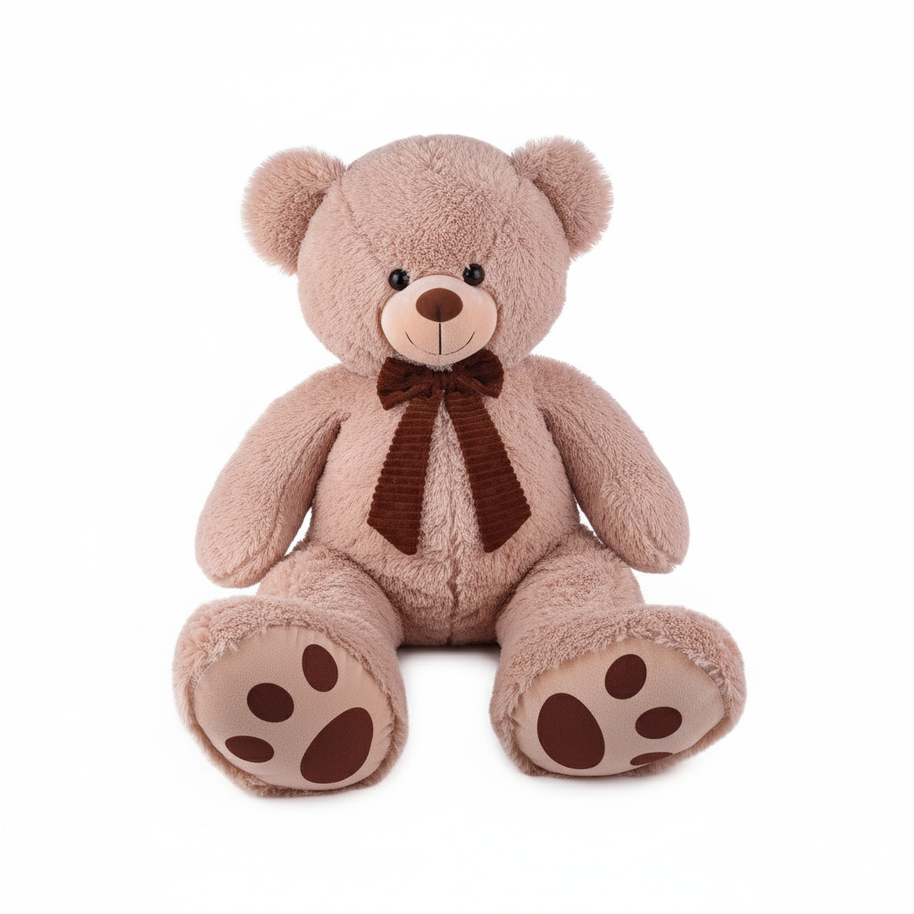 Голямо мече с панделка І 2 цвята