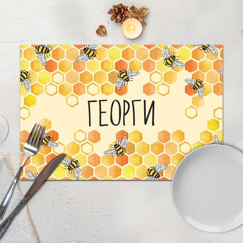 Подложка за хранене - Пчелна пита