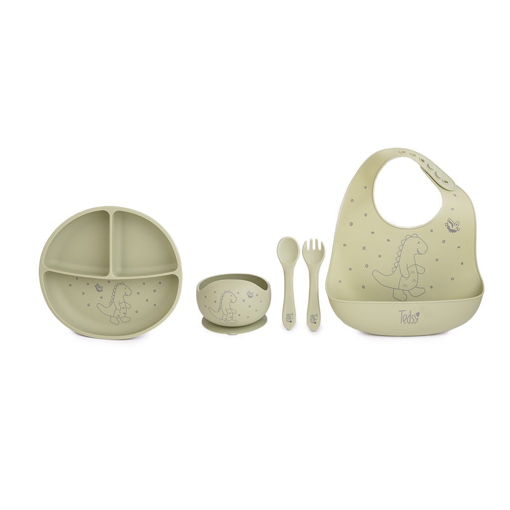 Силиконов сет от 5 части Бебезаври "Трекси"