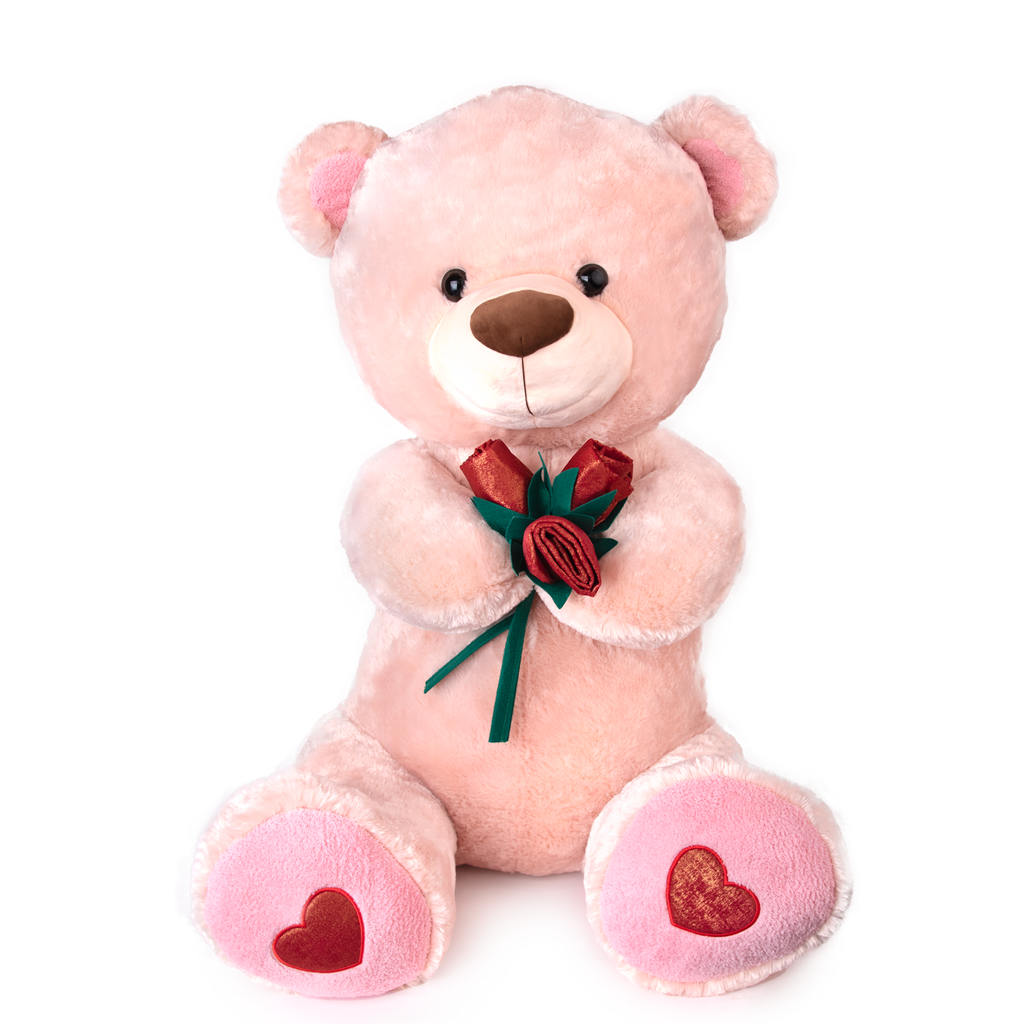 Мече с рози І 3 размера