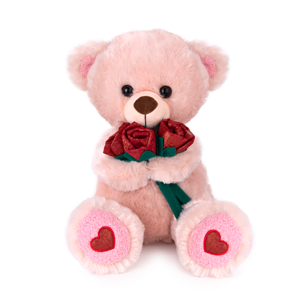 Мече с рози І 2 цвята