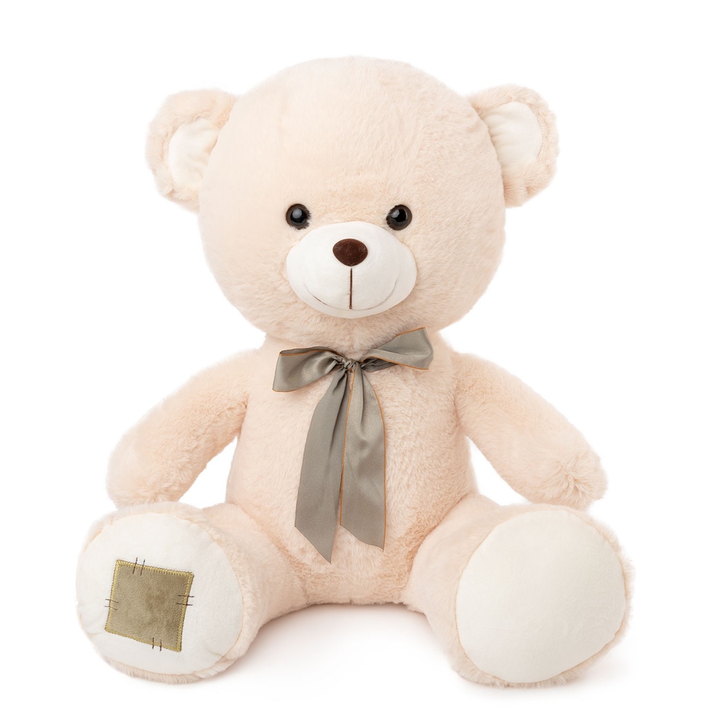 Мече бежово с панделка І 2 цвята