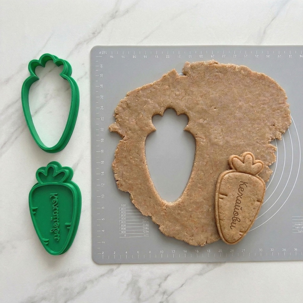 Великденска Формичка за Сладки с Печат - Морков с Име