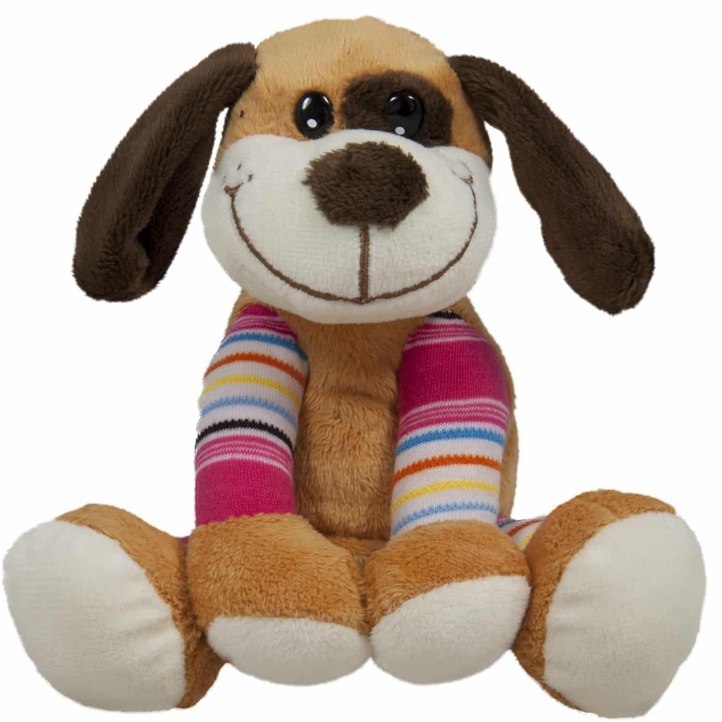 Малко куче с цветни крачета