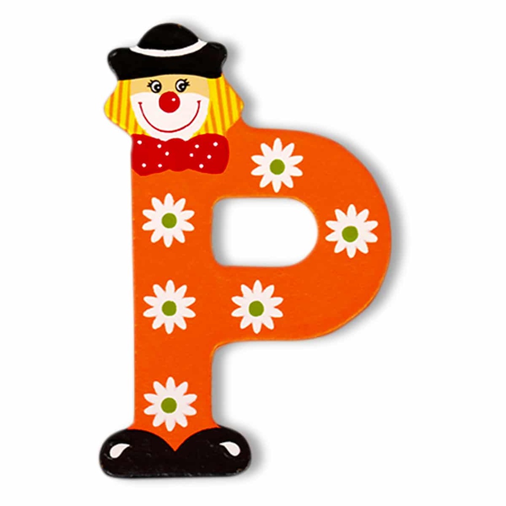 Декоративна дървена буква - Р