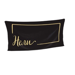 [099137/99276/277/278/279/280/281/282-2] Хавлиена Кърпа - Черна