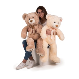 [0040198-2/0040199] Мече с панделка 100 см и Ваш Надпис | 2 цвята