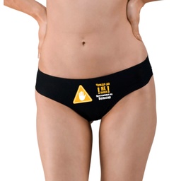 [0717-02-BK] Дамски черни бикини - Чуждо да не пипа