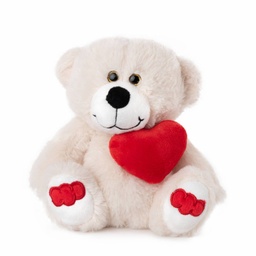 [030109-1/030111-1] Бяло мече със сърце