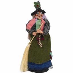 [021468] Яга със светеща метла