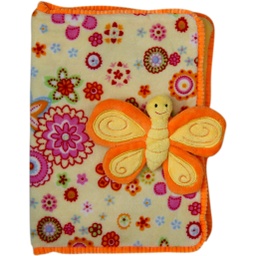 [060740] Тетрадка с калъф Пеперуда