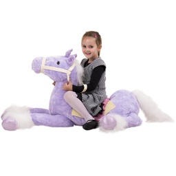 [040804] Плюшен еднорог за малки принцеси