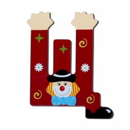 [052524] Декоративна дървена буква - Щ