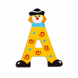 [052500] Декоративна дървена буква - А