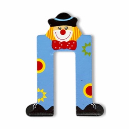 [052514] Декоративна дървена буква - П