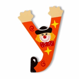 [052518] Декоративна дървена буква - У