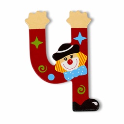 [052522] Декоративна дървена буква - Ч