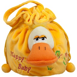 [040728] Чанта с връвки с жаба или пате