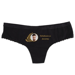 [0609-06-BK] Черно дамско бельо с дантела - Собственост на