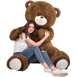 [0080198] Огромен плюшен мечок 180 см с панделка и НАДПИС