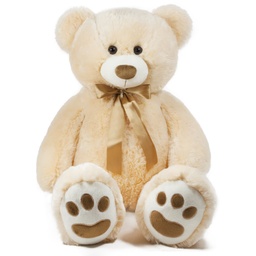 [040198-2] Мече с панделка 100 см - Бежов