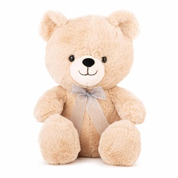 [010103] Плюшено мече с панделка | 3 цвята