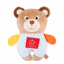 [098400] Бебешка плюшена играчка с черешови костилки МЕЧЕ - Chubby the bear