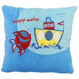 [080664-5] Морска възглавница | 5 вида - Възглавница Жълт кораб