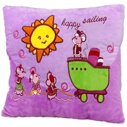 [080664-1] Морска възглавница | 5 вида - Възглавница Зелен кораб