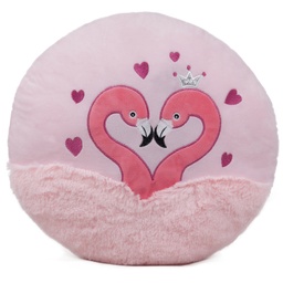 [030705-2] Розова възглавница с фламинго