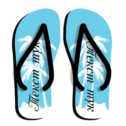 [099238-M-8-4] Мъжки джапанки с Палми&lt;span&gt; - &lt;/span&gt;XL