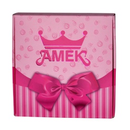 [000092-розова] Подаръчна кутия за момиче